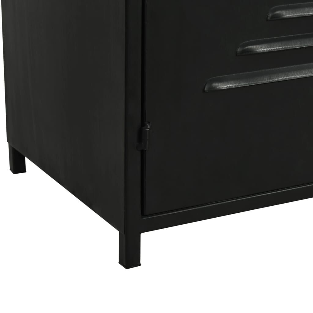 Bookcase Solid Firwood and Steel 80x32.5x180 cm Price