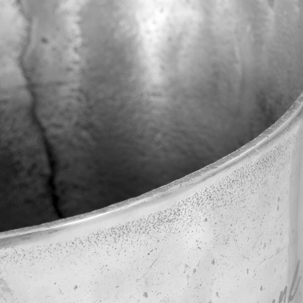 Champagne Cooler Solid Aluminium 39x29x71 cm Silver Price