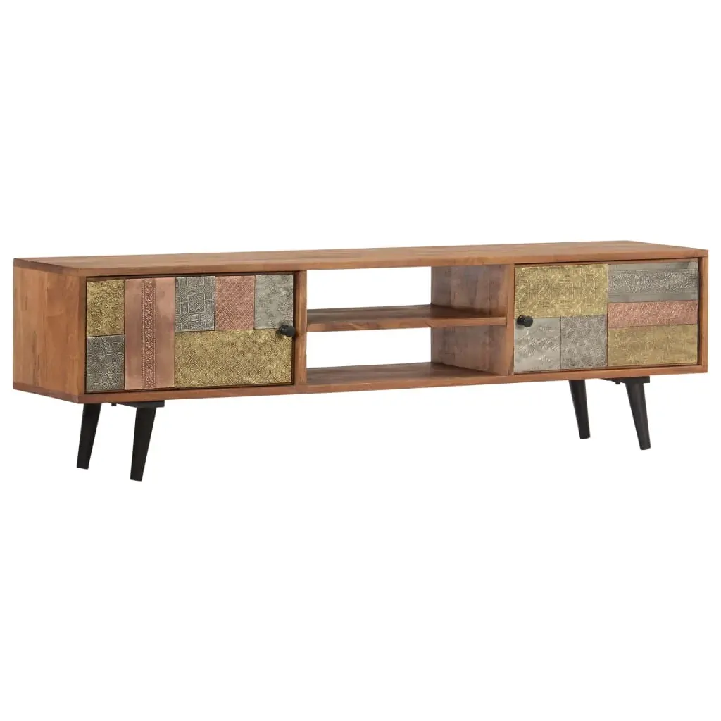 TV Cabinet 140x30x40 cm Solid Acacia Wood Price