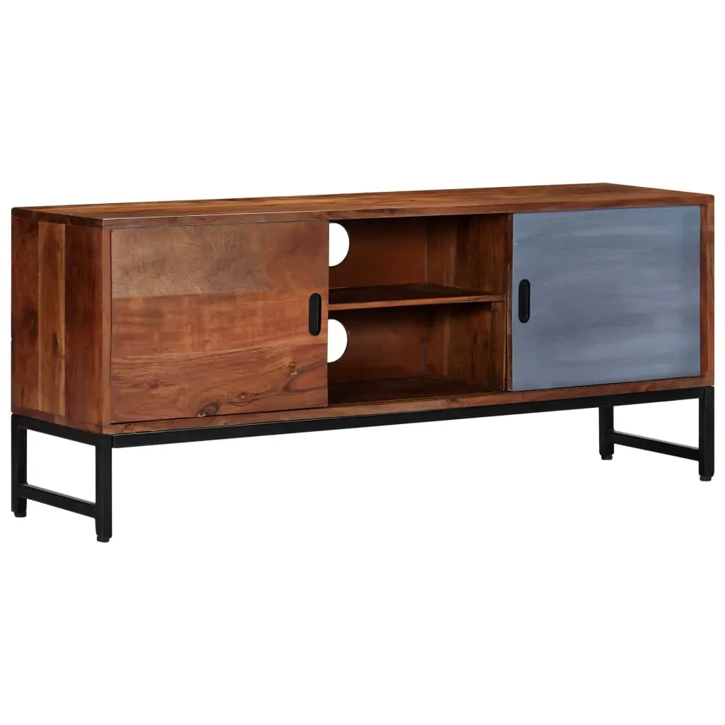 TV Cabinet 120x30x49 cm Solid Acacia Wood Price