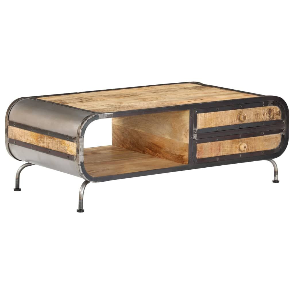 Coffee Table 100x50x35 cm Solid Mango Wood Price