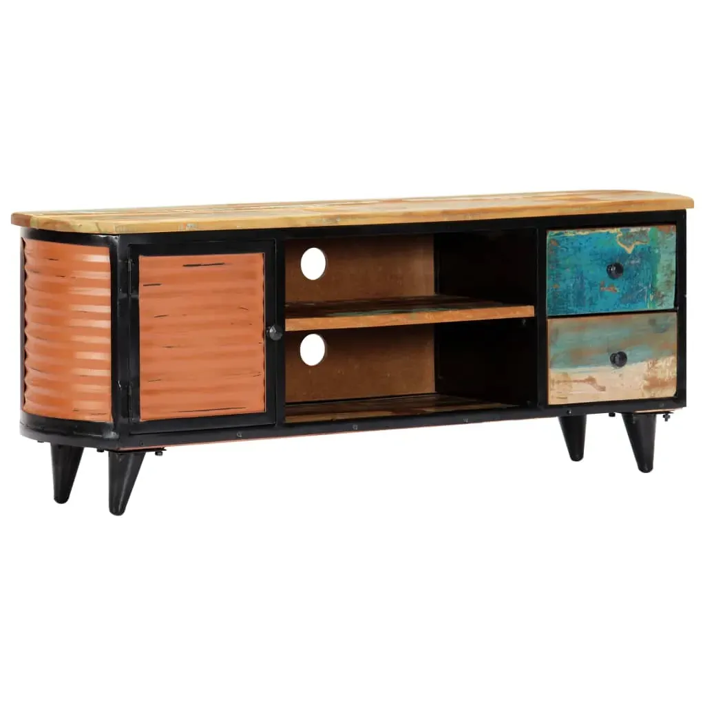 TV Cabinet 120x30x45 cm Solid Reclaimed Wood Price