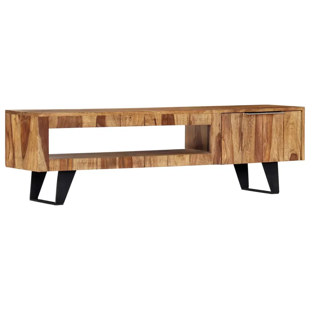 TV Cabinet 140x30x40 cm Solid Acacia Wood Price