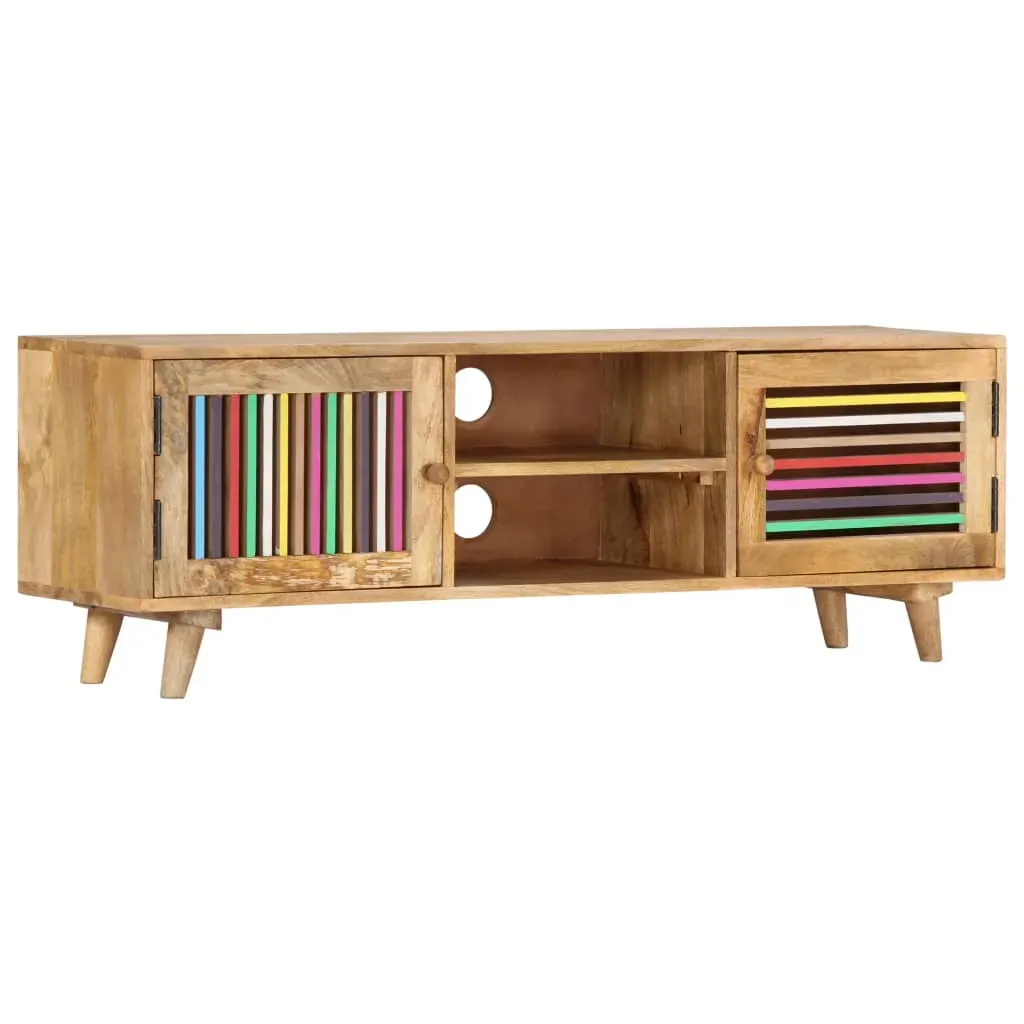TV Cabinet 120x30x40 cm Solid Mango Wood Price