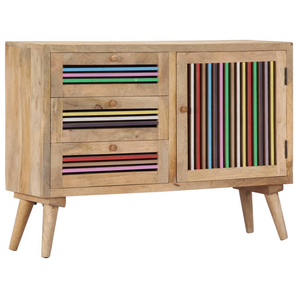 Sideboard 100x30x75 cm Solid Mango Wood Price