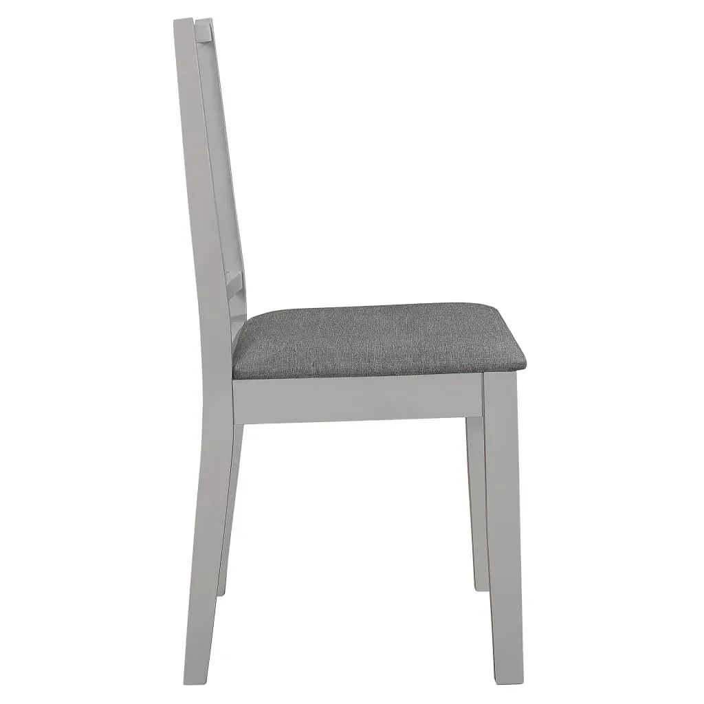 5 Piece Dining Set MDF Grey Price