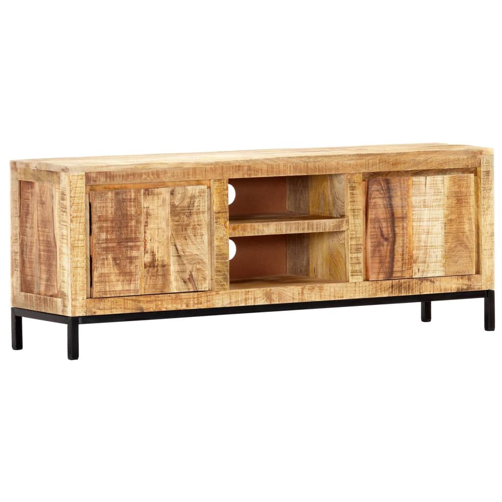 TV Cabinet 118x30x45 cm Solid Mango Wood Price