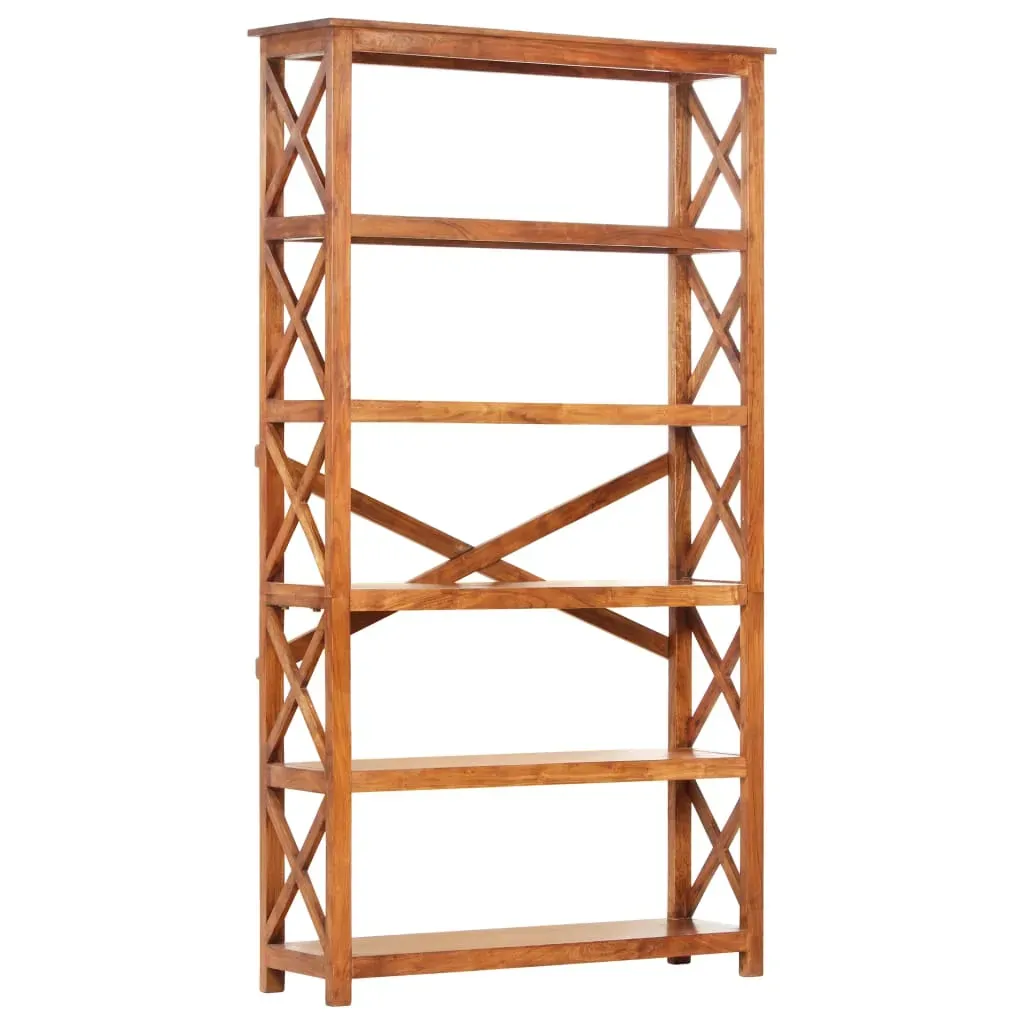 Bookshelf 100x30x180 cm Solid Acacia Wood Honey Finish Price