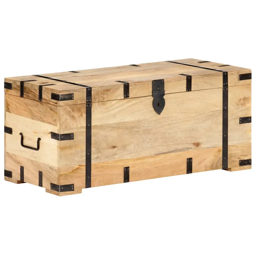 Chest 90x40x40 cm Solid Mango Wood Price