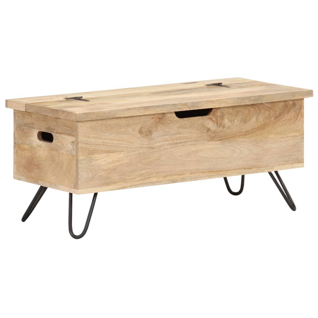Chest 90x40x45 cm Solid Mango Wood Price