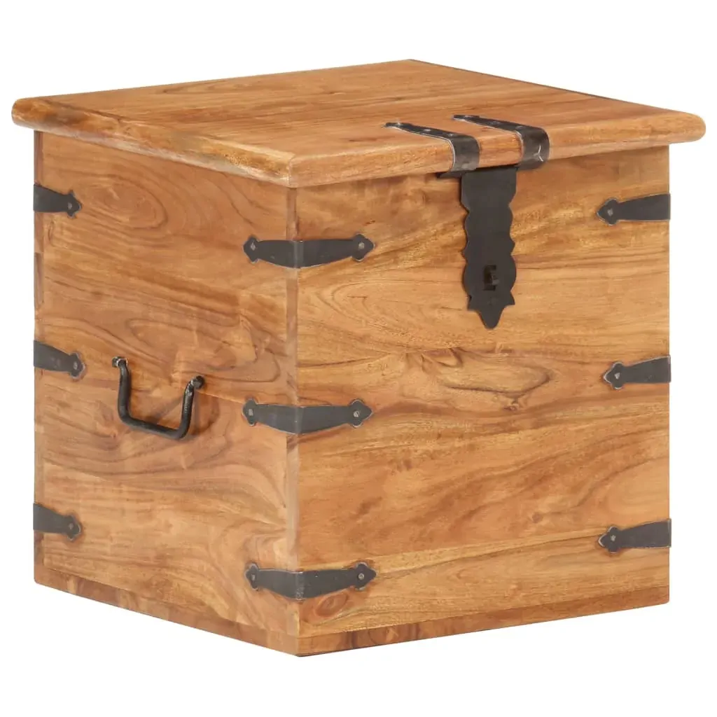 Chest 40x40x40 cm Solid Acacia Wood Price