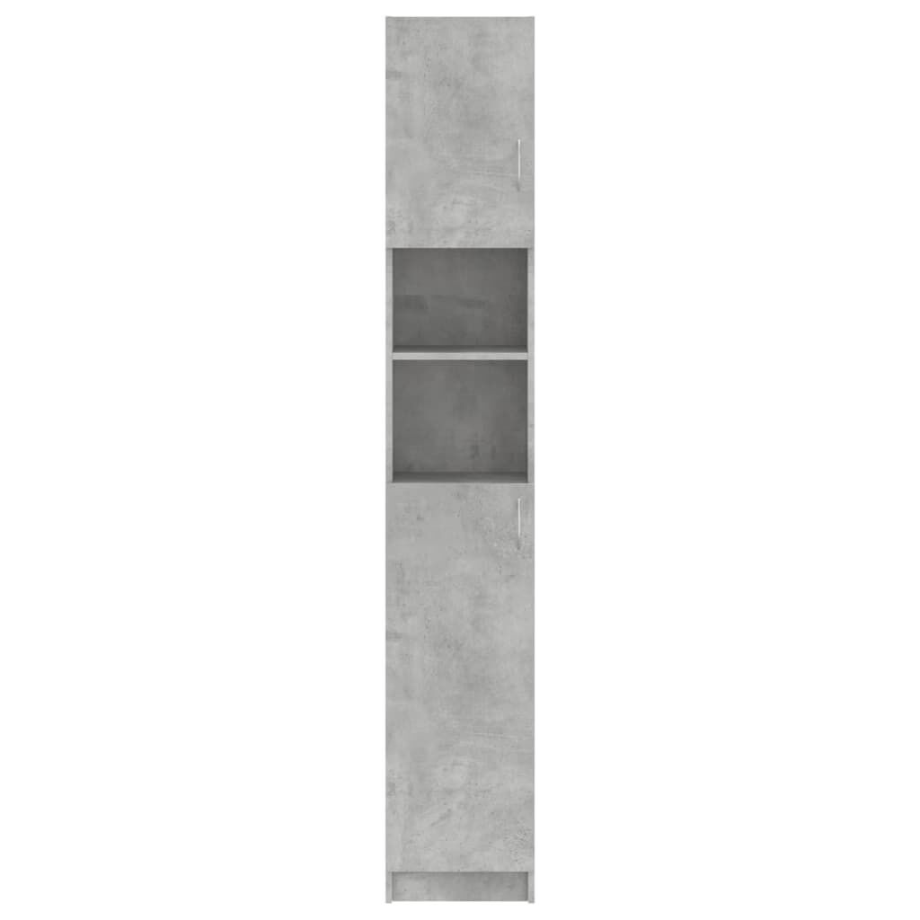 Washing Machine Cabinet Set Concrete Grey Engineered Wood Price