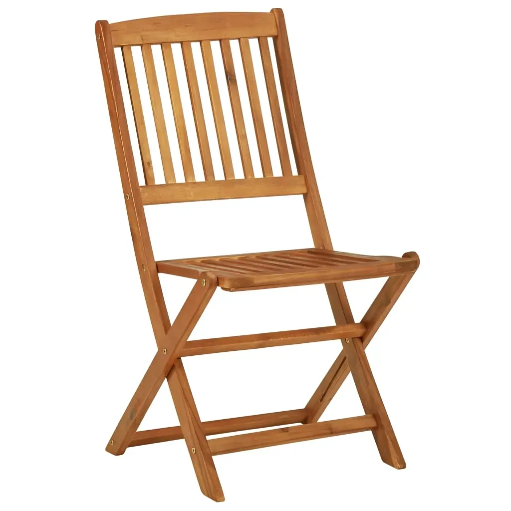 3 Piece Folding Garden Dining Set Solid Acacia Wood Price