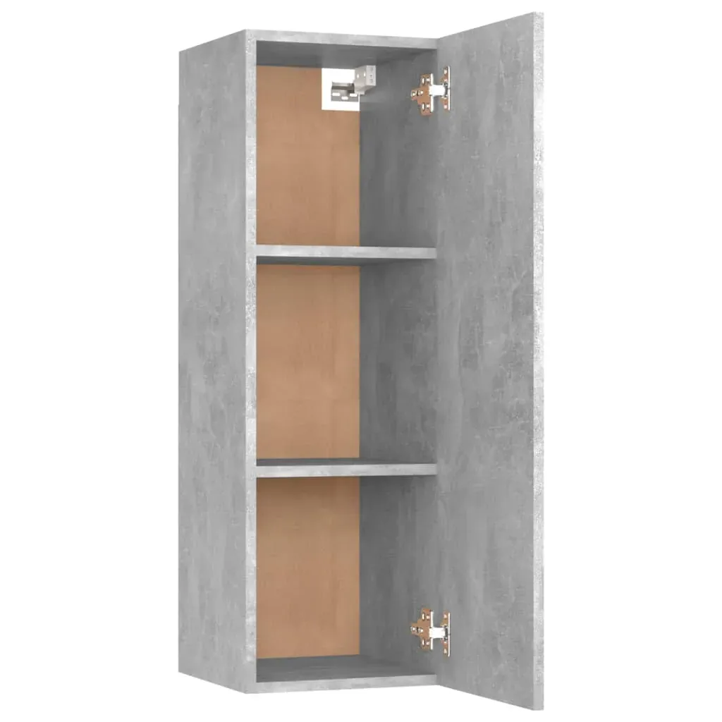 10 Piece TV Cabinet Set Concrete Grey Engineered Wood Price