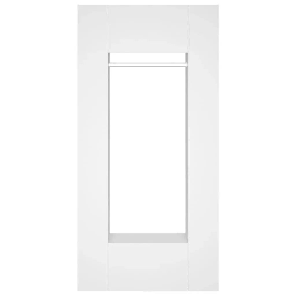 Hallway Cabinets 2 pcs White Engineered Wood Price