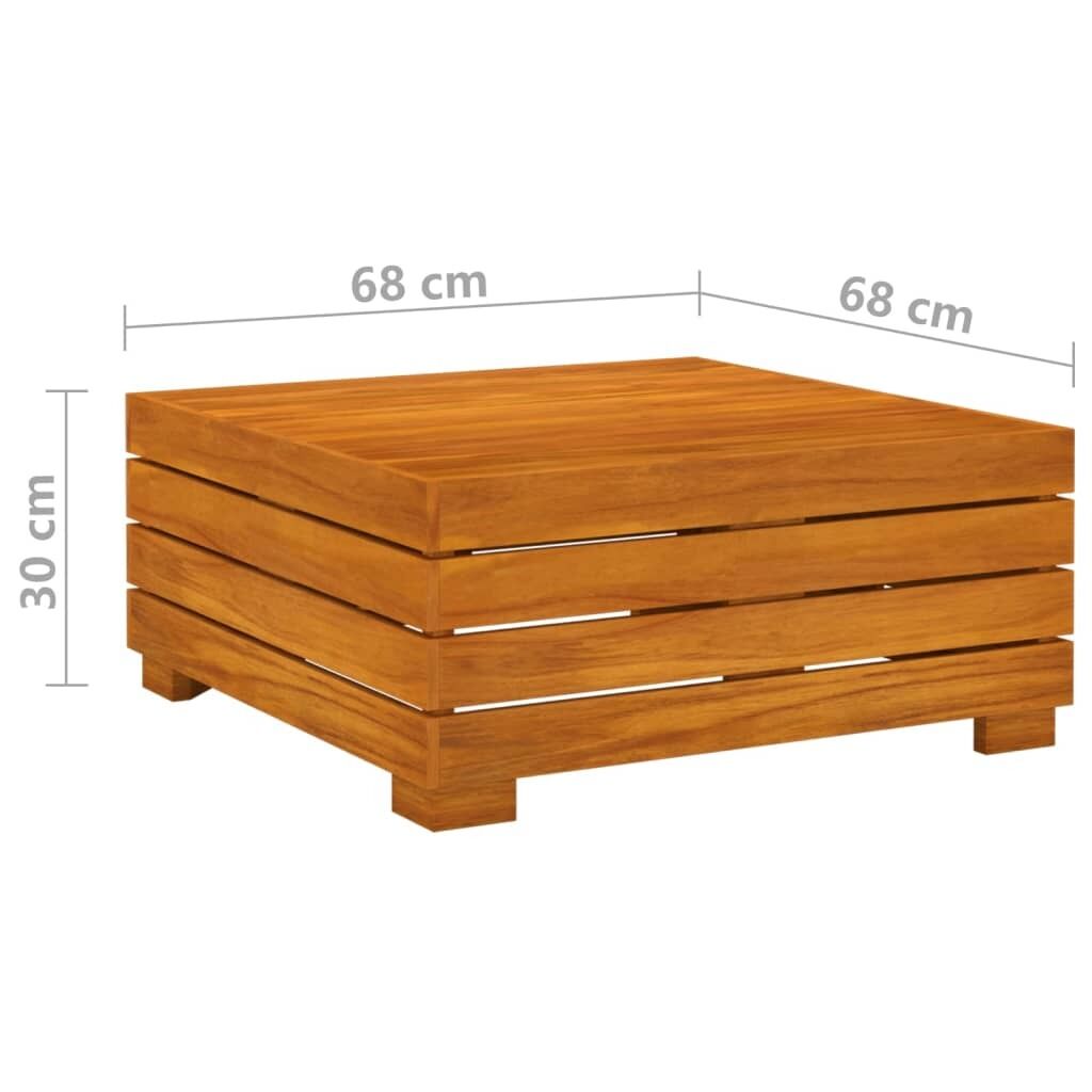 10 Piece Garden Lounge Set with Cushions Solid Wood Acacia Price