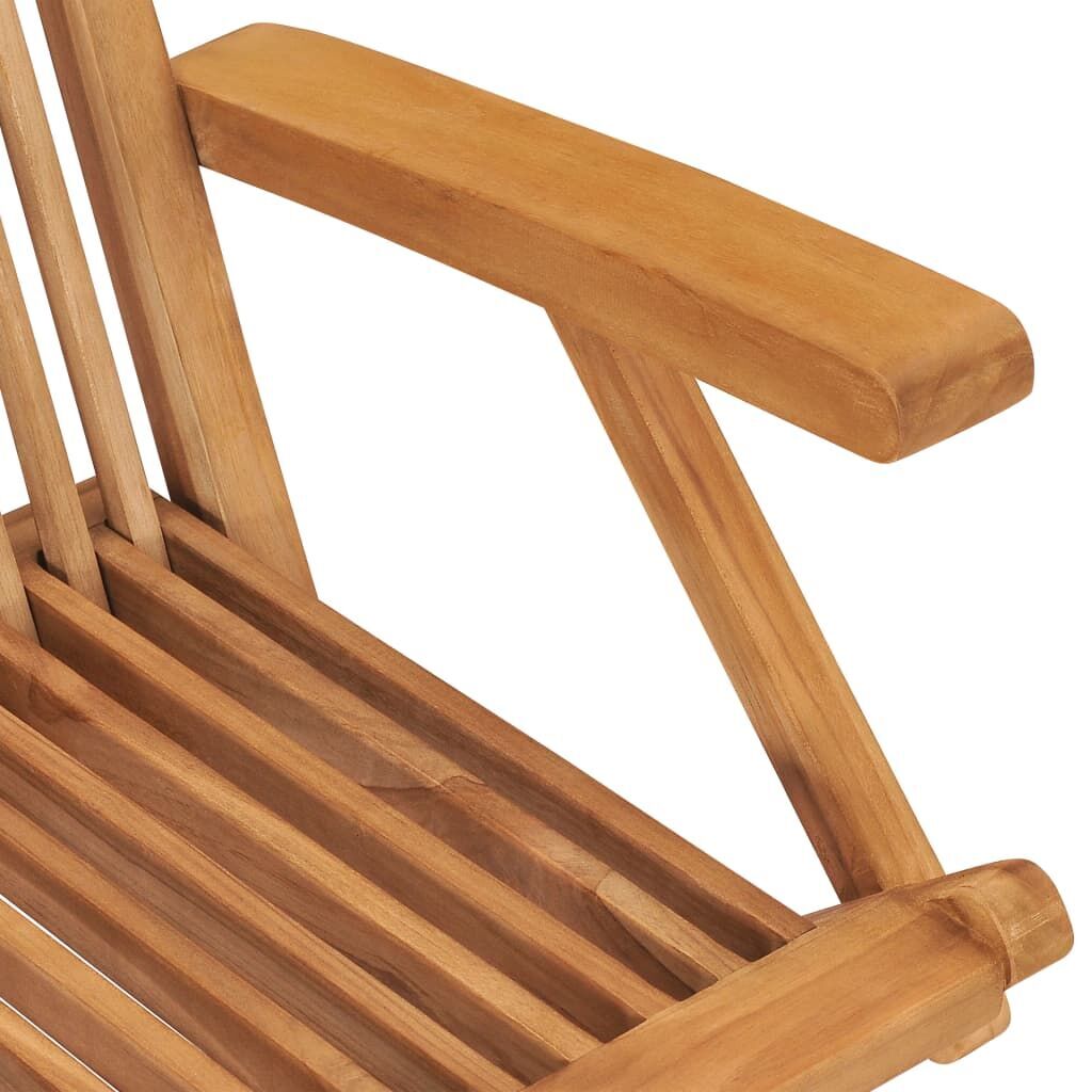 5 Piece Folding Outdoor Dining Set Solid Wood Teak Price