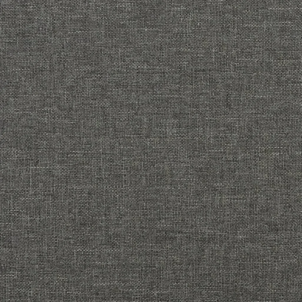 Box Spring Bed with Mattress Dark Grey 153x203 cm Queen Size Fabric Price