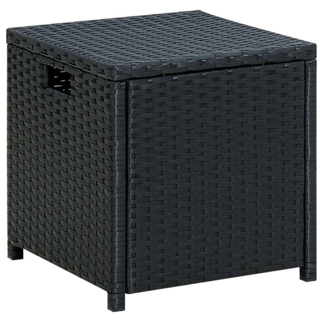 6 Piece Garden Lounge Set with Cushions Poly Rattan Black Price