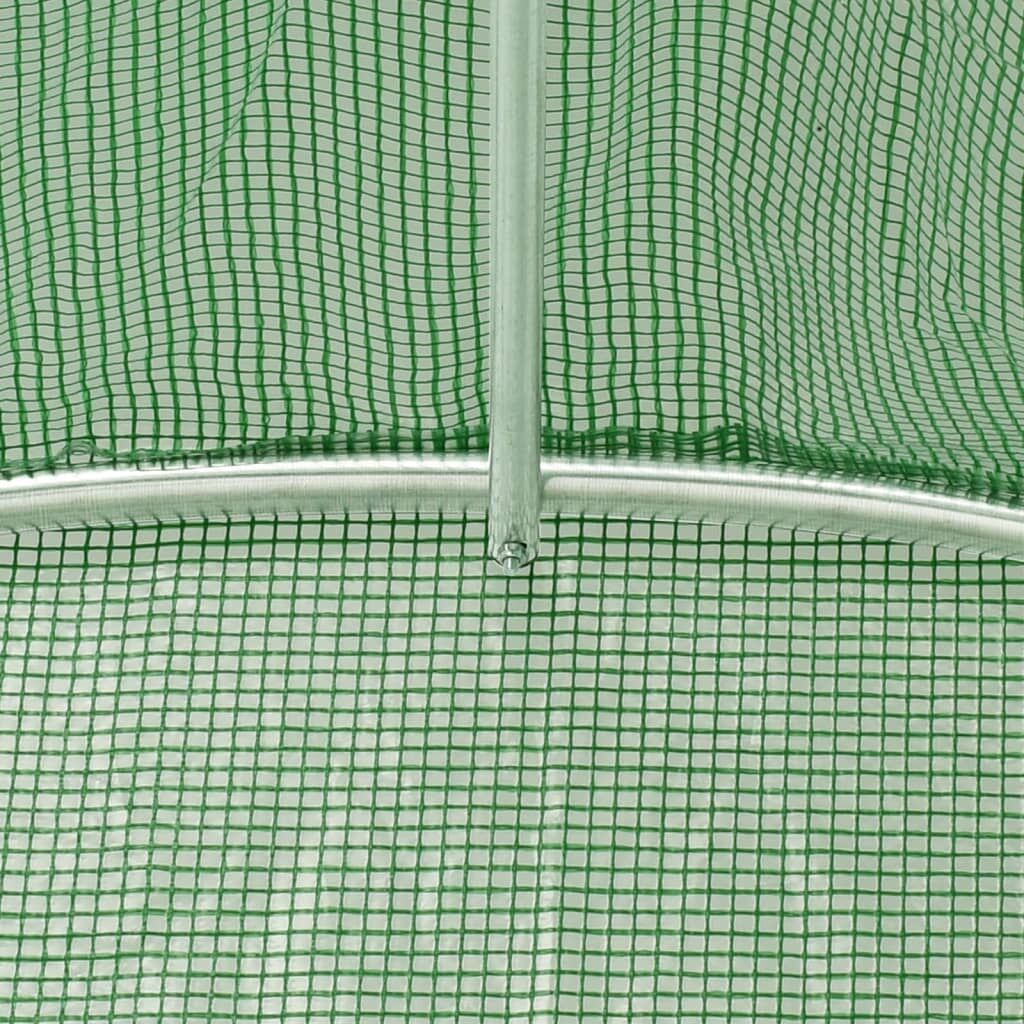 Greenhouse with Steel Frame Green 18 m² 6x3x2 m Price