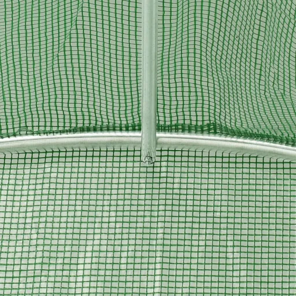 Greenhouse with Steel Frame Green 32 m² 8x4x2 m Price