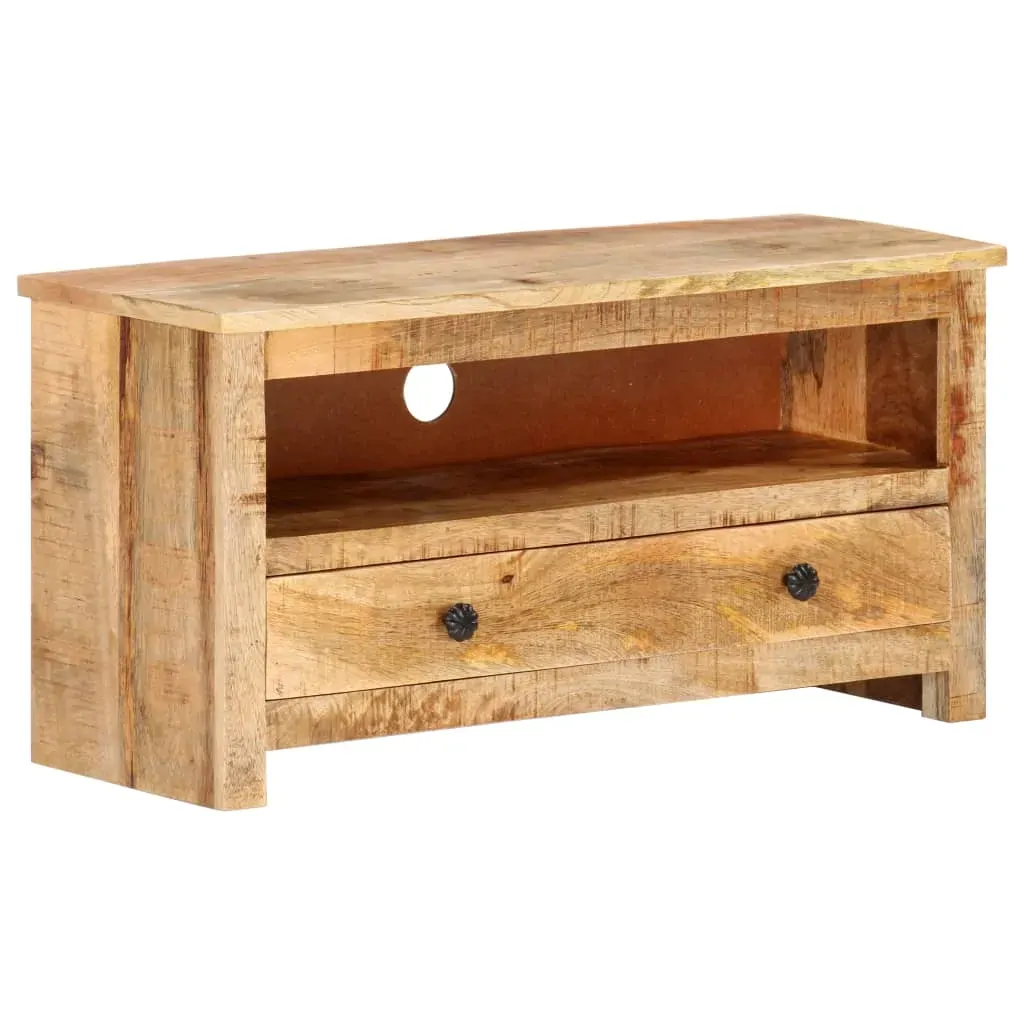 TV Cabinet 79x30x40 cm Rough Mango Wood Price