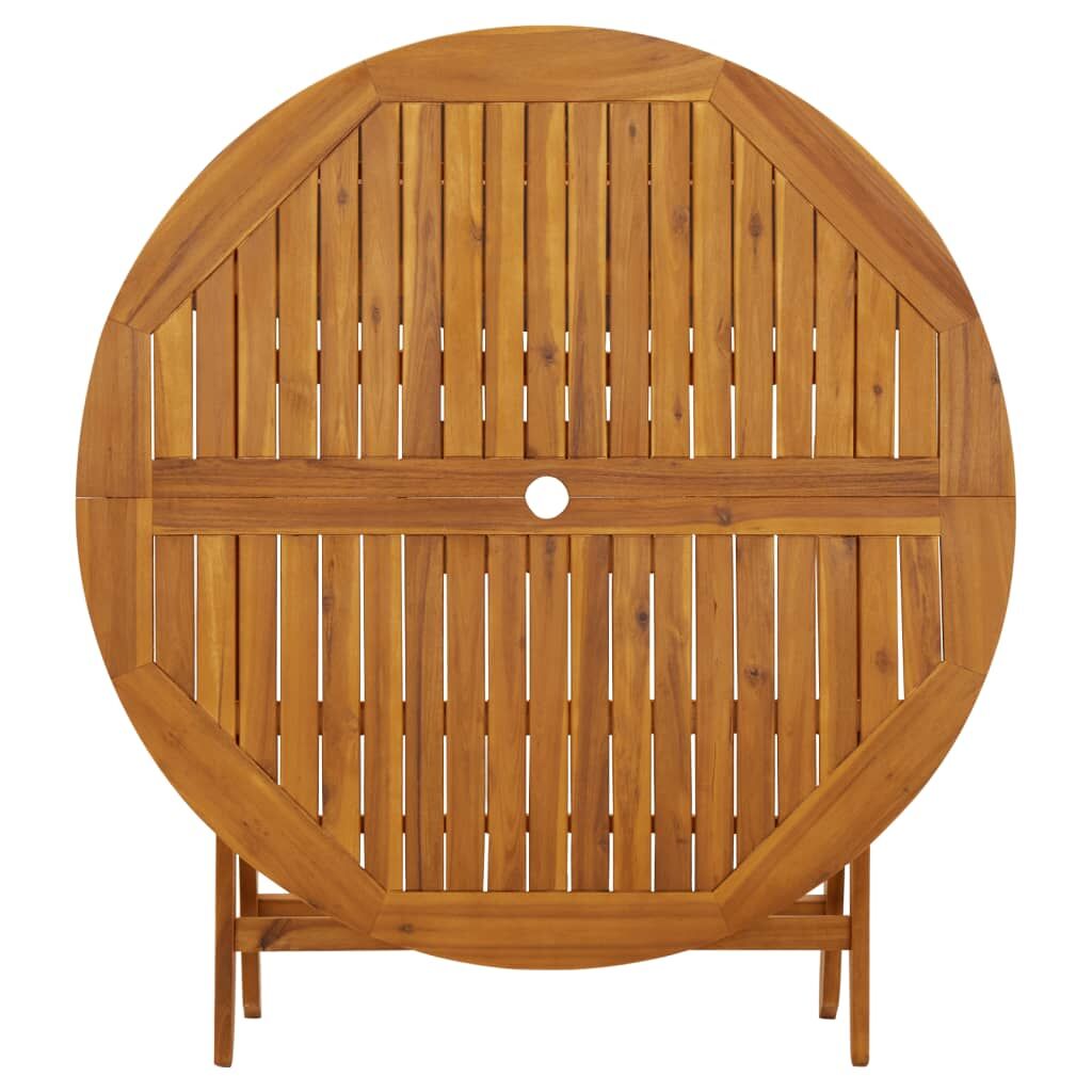 5 Pieces Garden Dining Set Solid Wood Acacia Price
