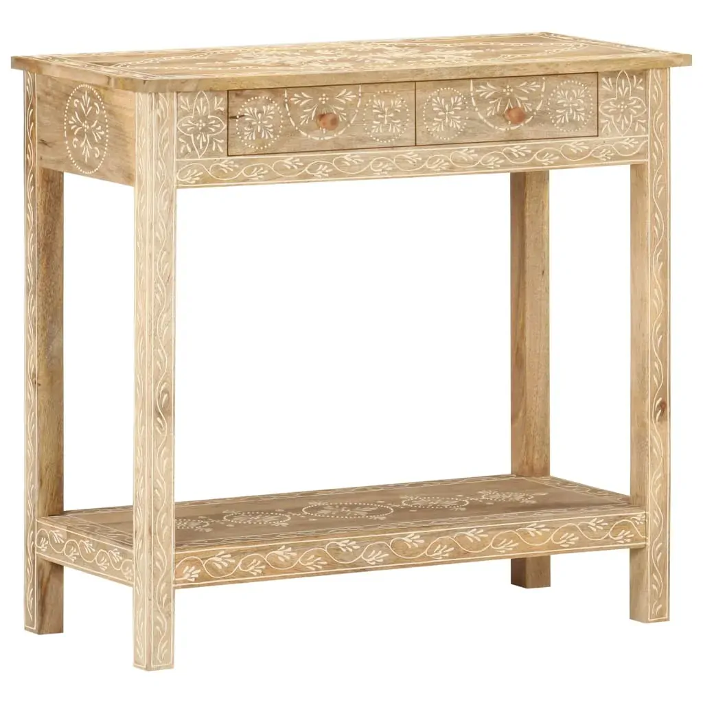 Console Table 80x35x74 cm Solid Mango Wood Price