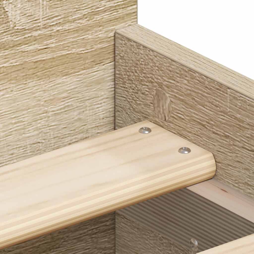 Bed Frame without Mattress Sonoma Oak 90x190 cm Price