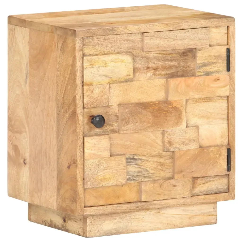 Bedside Cabinet 40x30x45 cm Solid Mango Wood Price