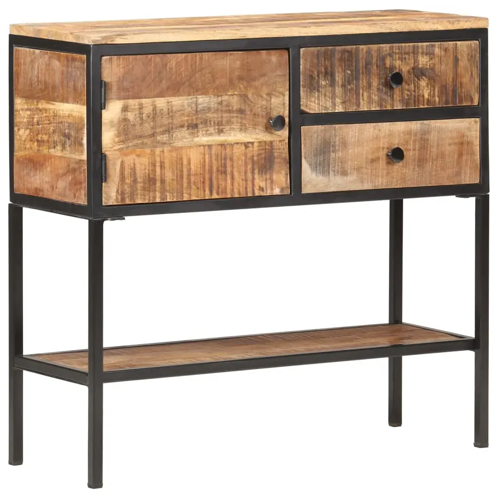 Sideboard 85x30x80 cm Rough Mango Wood Price