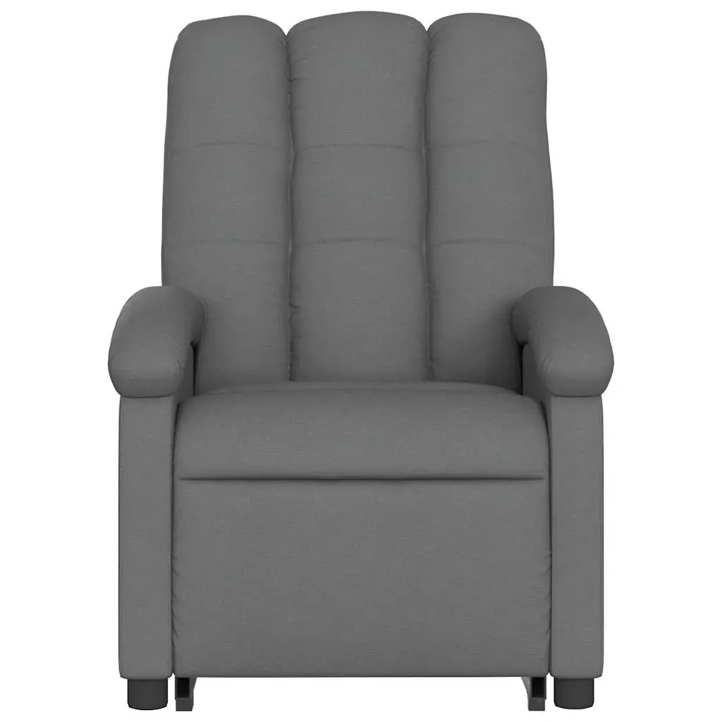 Electric Stand up Massage Recliner Chair Dark Grey Fabric Price