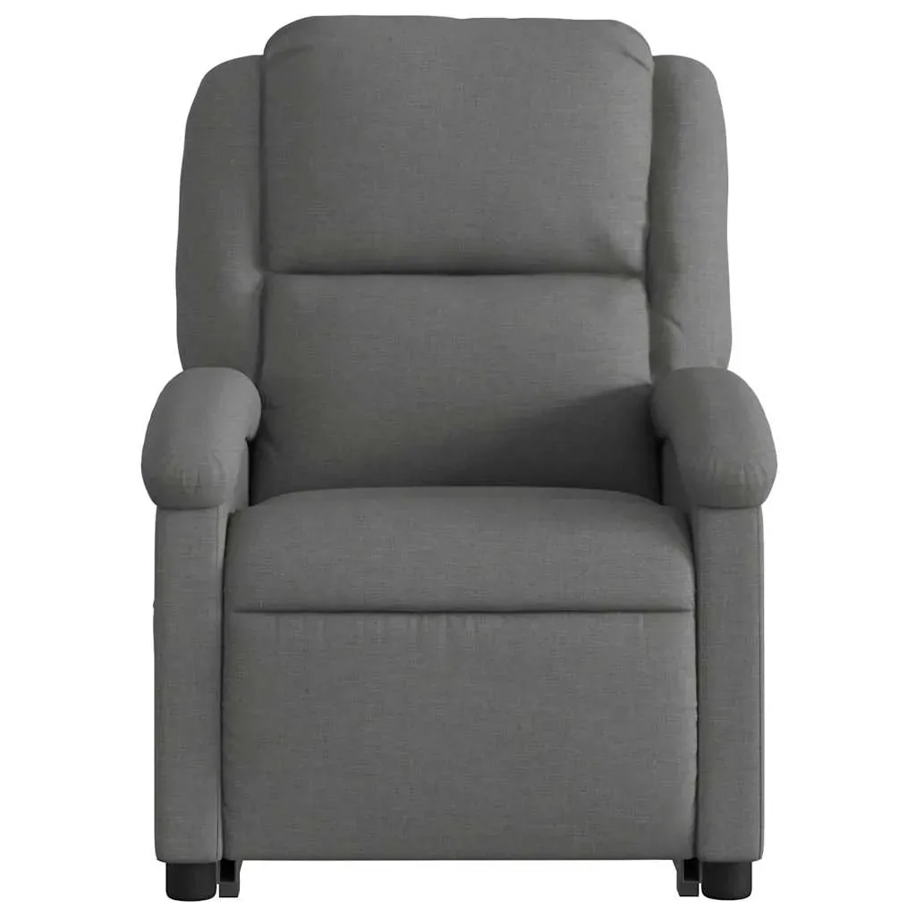 Electric Stand up Massage Recliner Chair Dark Grey Fabric Price