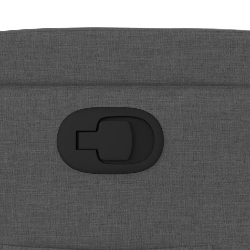 Recliner Chair Dark Grey Fabric Price