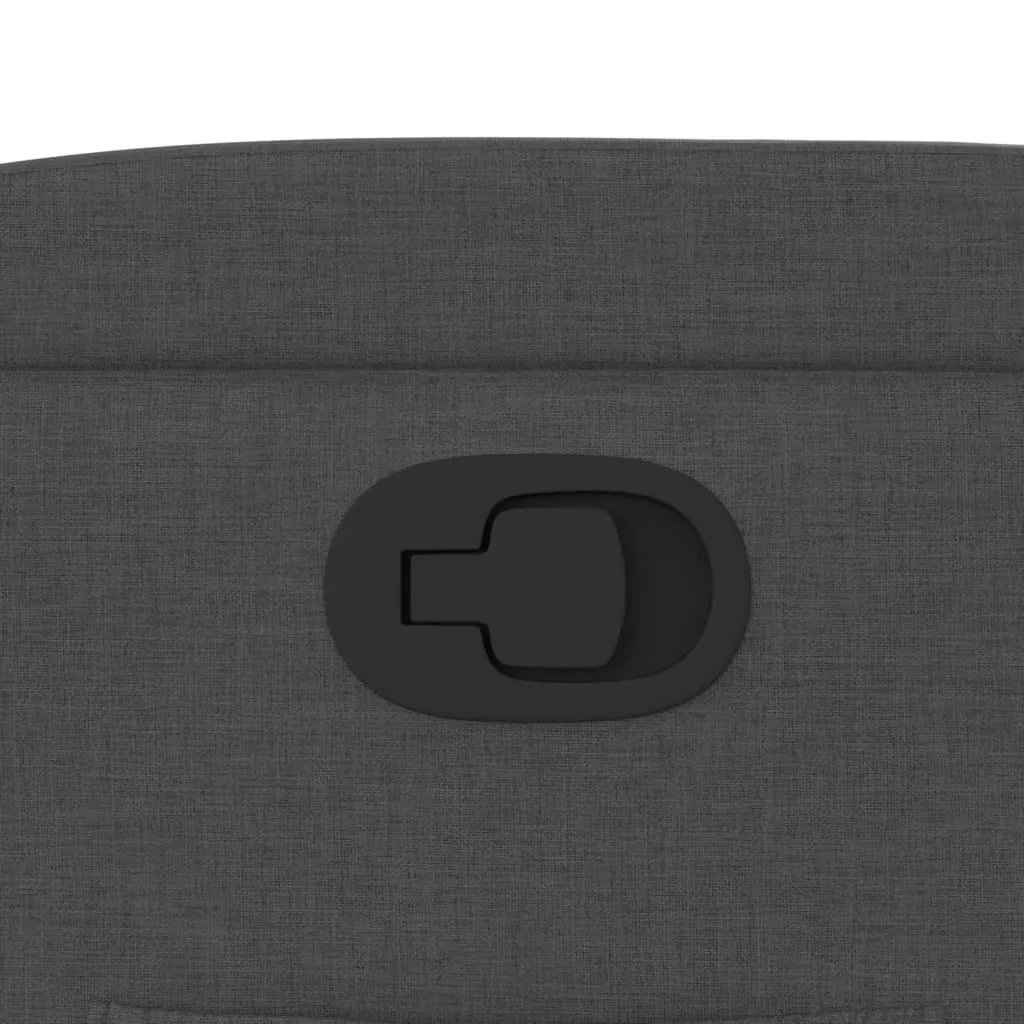 Recliner Chair Dark Grey Fabric Price