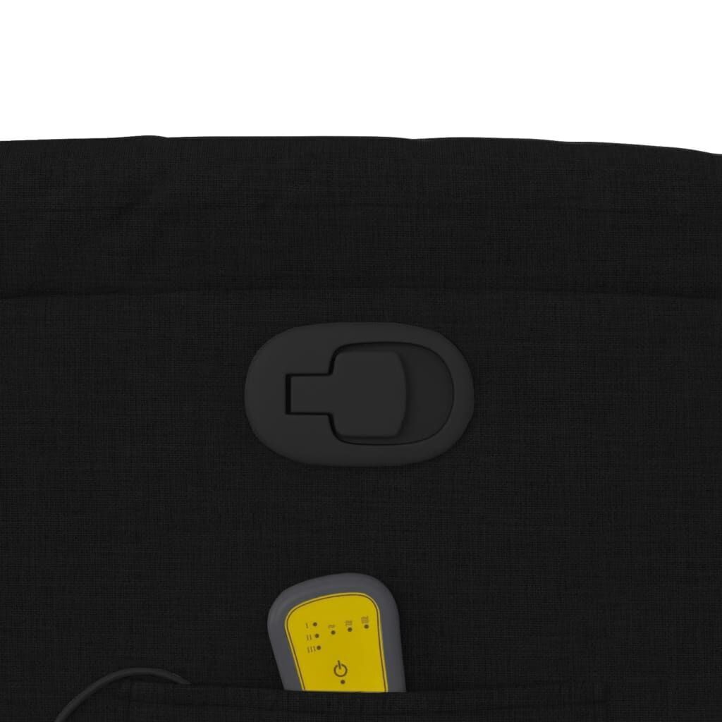 Massage Recliner Chair Black Fabric Price