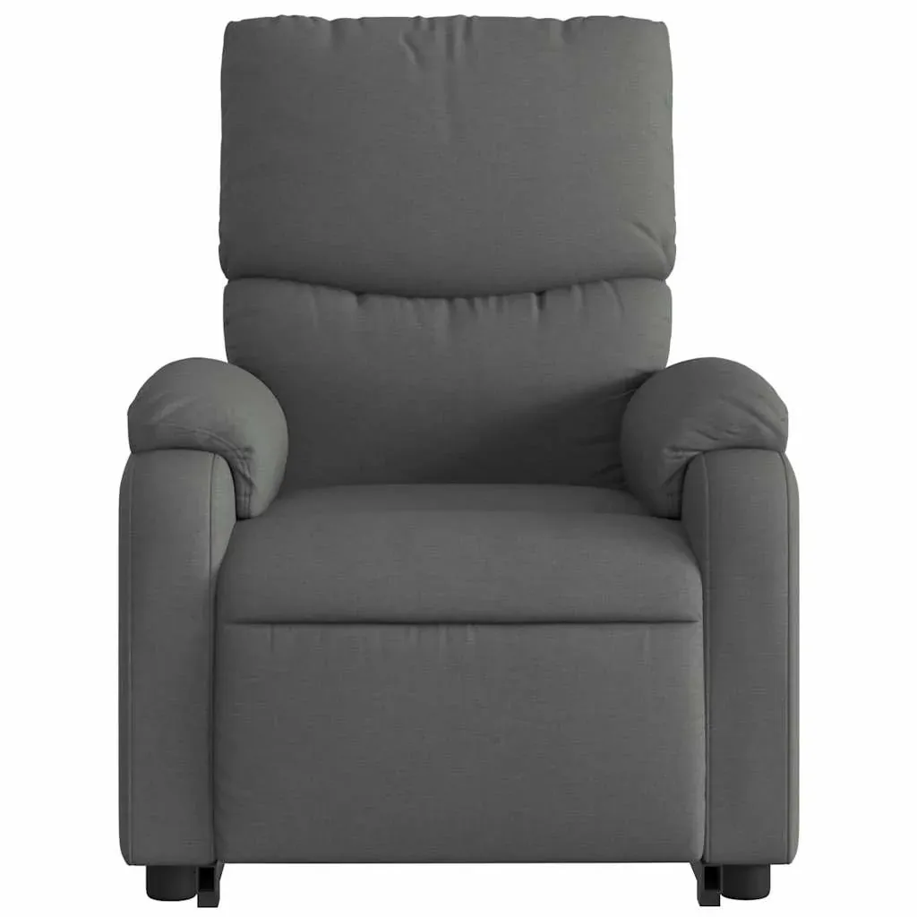 Electric Stand up Massage Recliner Chair Dark Grey Fabric Price