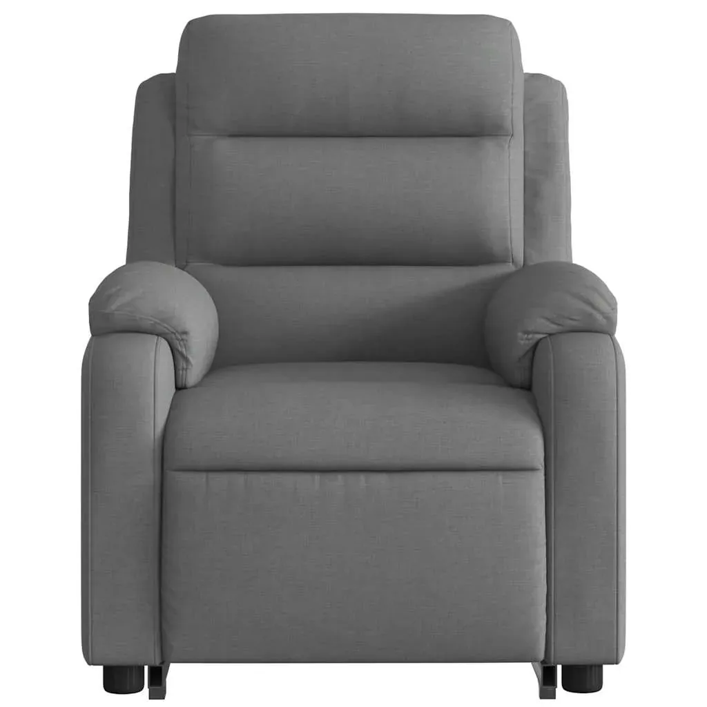 Electric Stand up Massage Recliner Chair Dark Grey Fabric Price