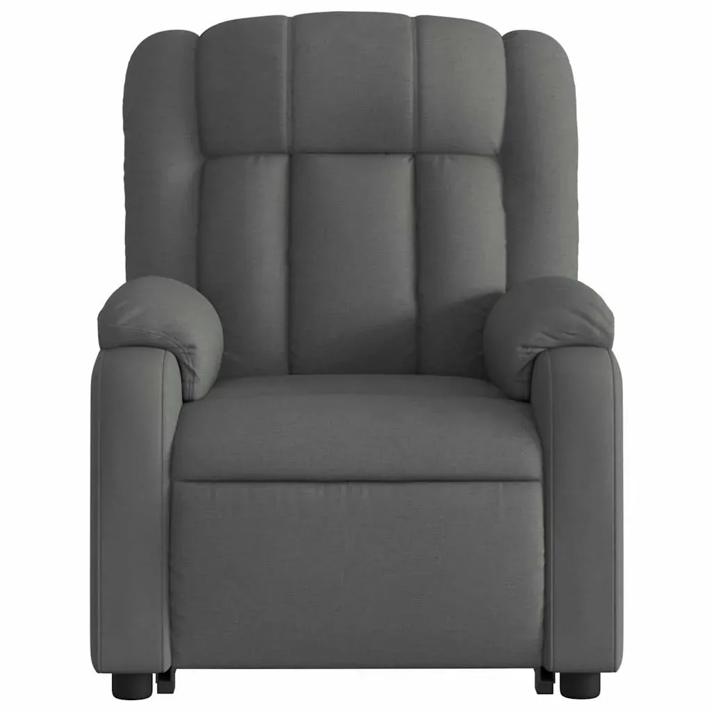 Electric Stand up Massage Recliner Chair Dark Grey Fabric Price