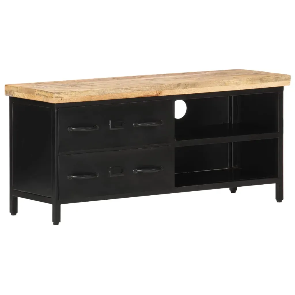 TV Cabinet 90x30x41 cm Rough Mango Wood Price