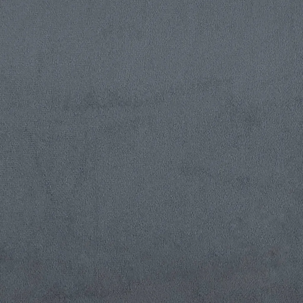 Headboard Cushion Dark Grey 153 cm Velvet Price