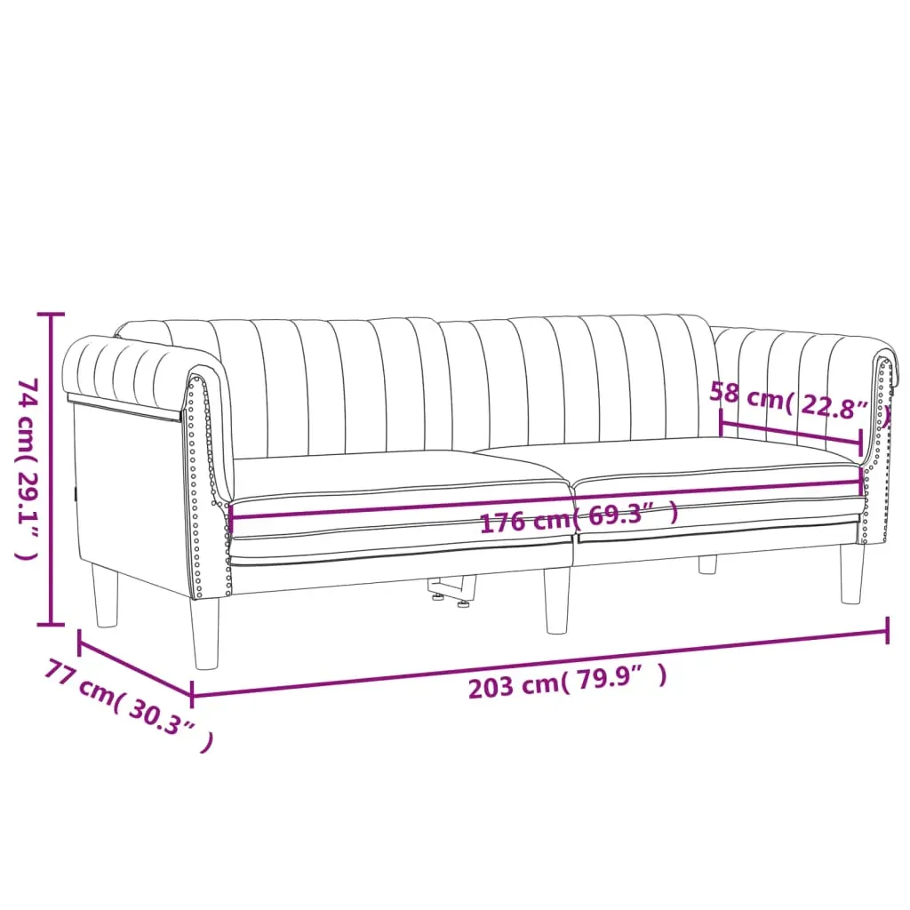 3 Piece Sofa Set Black Velvet Price