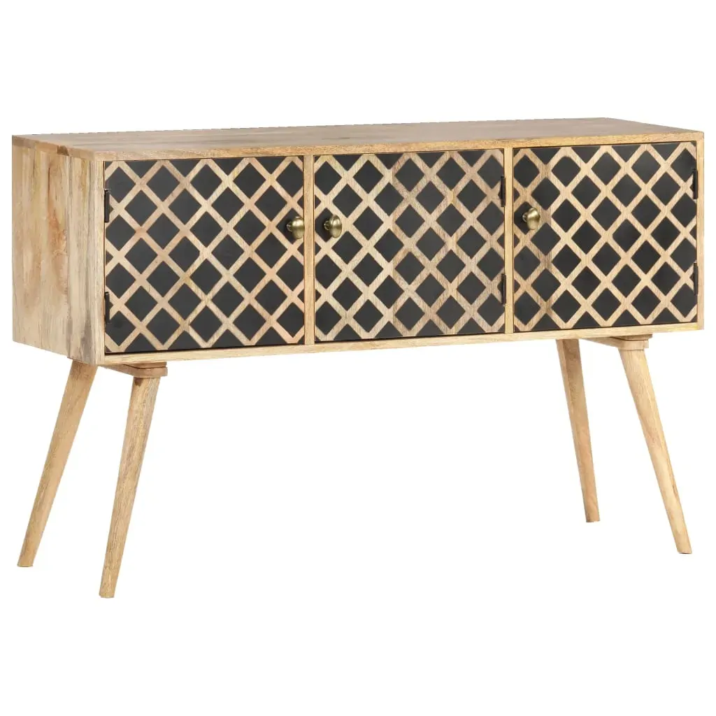 Sideboard 118x35x75 cm Solid Mango Wood Price