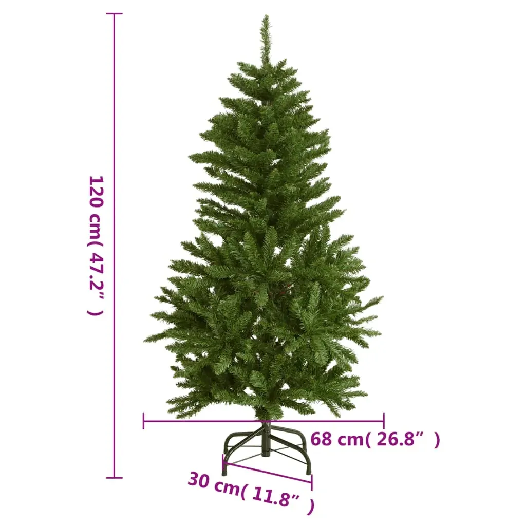Artificial Hinged Christmas Tree 150 LEDs 120 cm Price