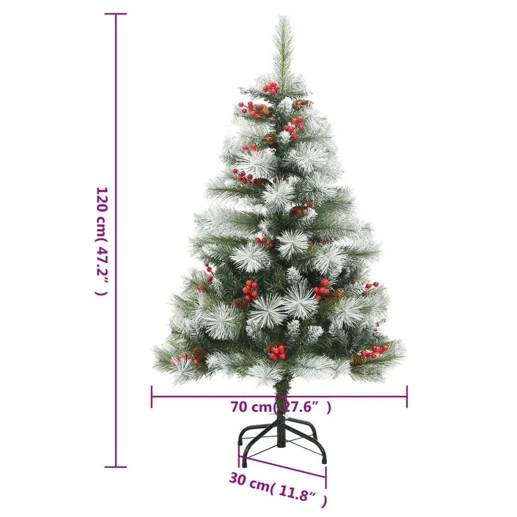 Artificial Hinged Christmas Tree 150 LEDs 120 cm Price