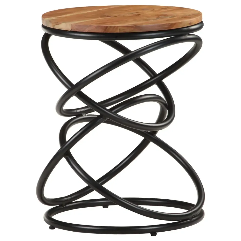 End Table 40x40x52 cm Solid Acacia Wood Price
