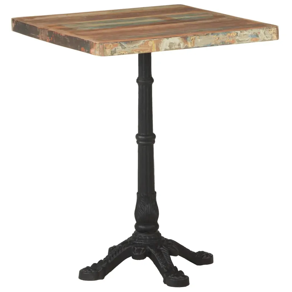 Bistro Table 60x60x76 cm Solid Reclaimed Wood Price