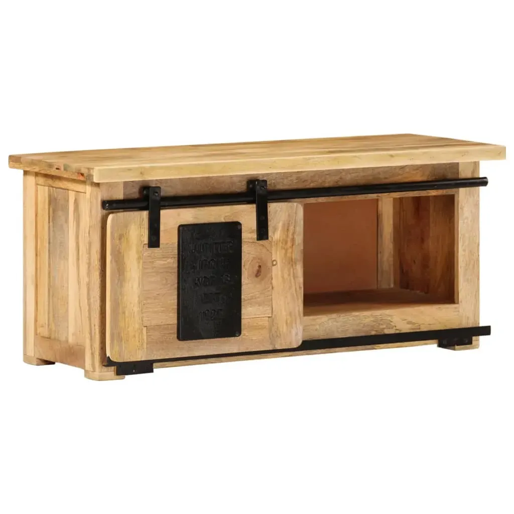 TV Cabinet 90x35x40 cm Solid Wood Mango Price
