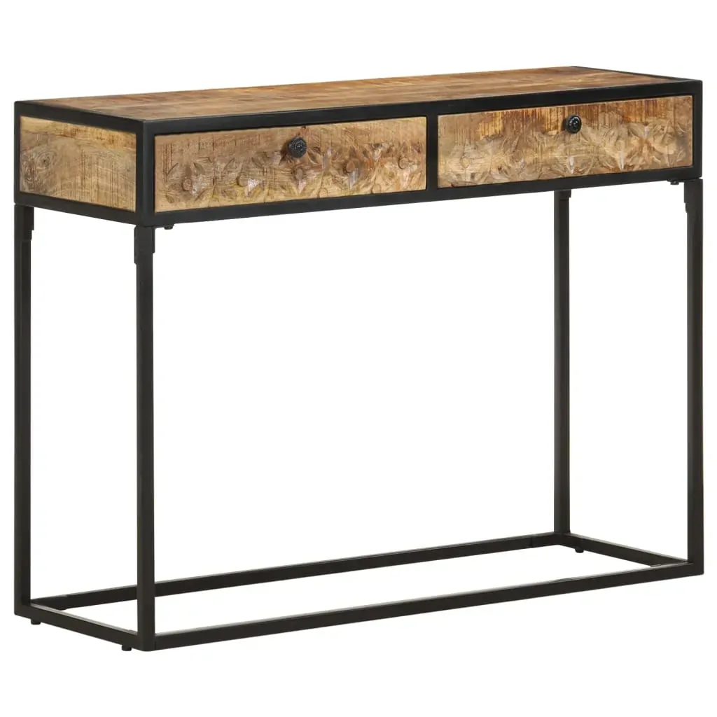 Console Table 100x35x75 cm Solid Mango Wood Price
