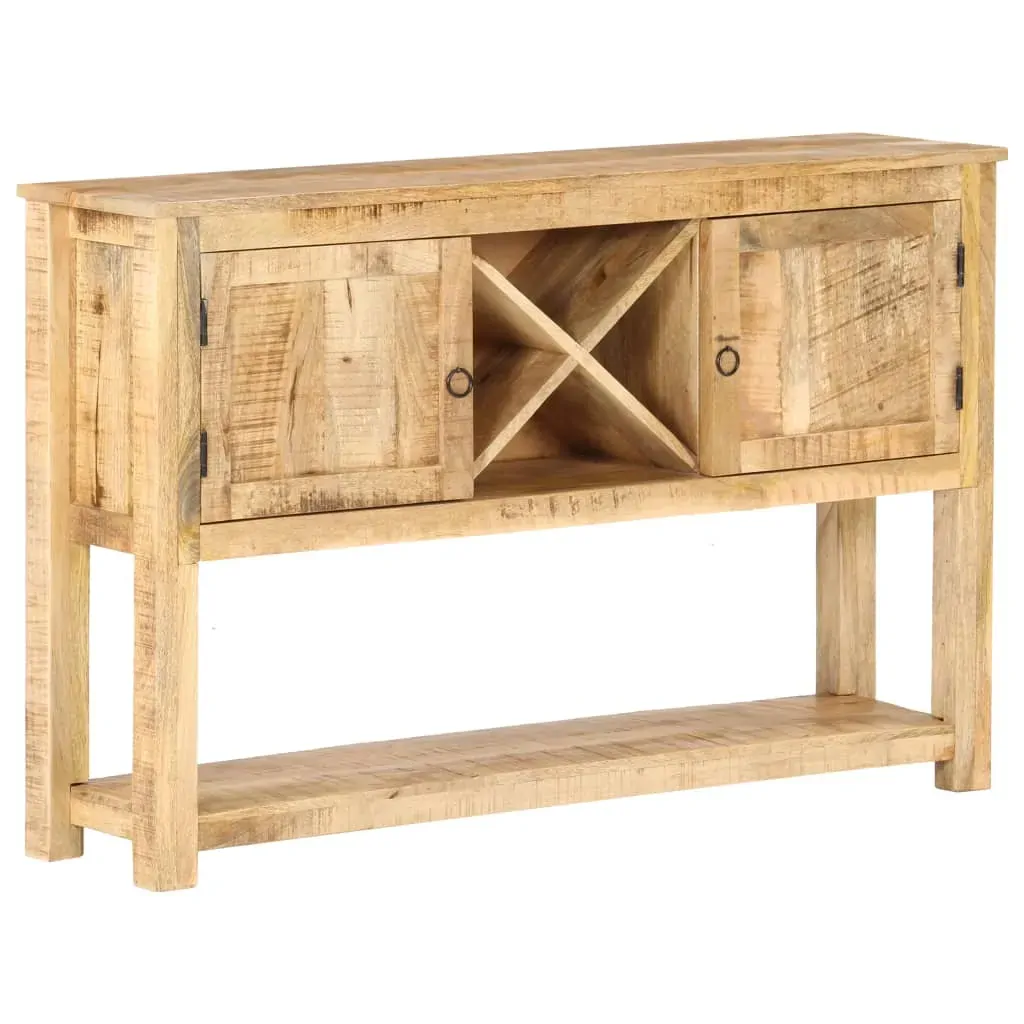 Sideboard 120x30x76 cm Rough Mango Wood Price